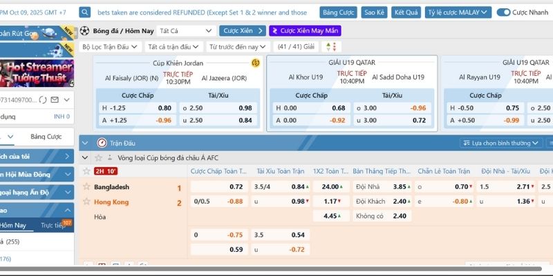 Bản tin thể thao BOMWIN 24/7